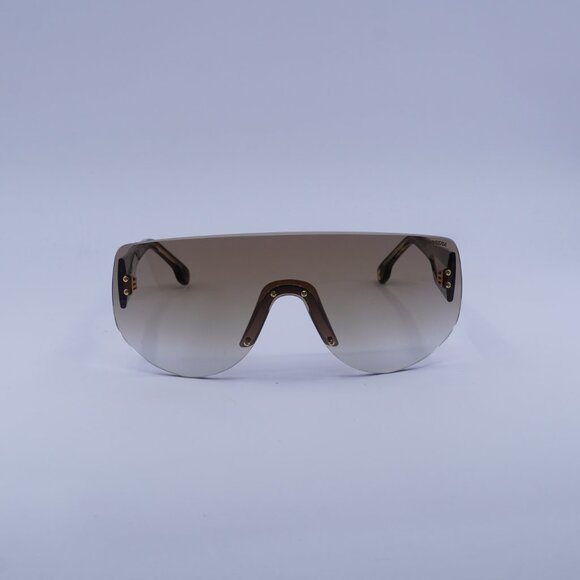 Carrera FLAGLAB 12 0086 HA Sunglasses Havana Shield Frame, Brown Lenses main image 10